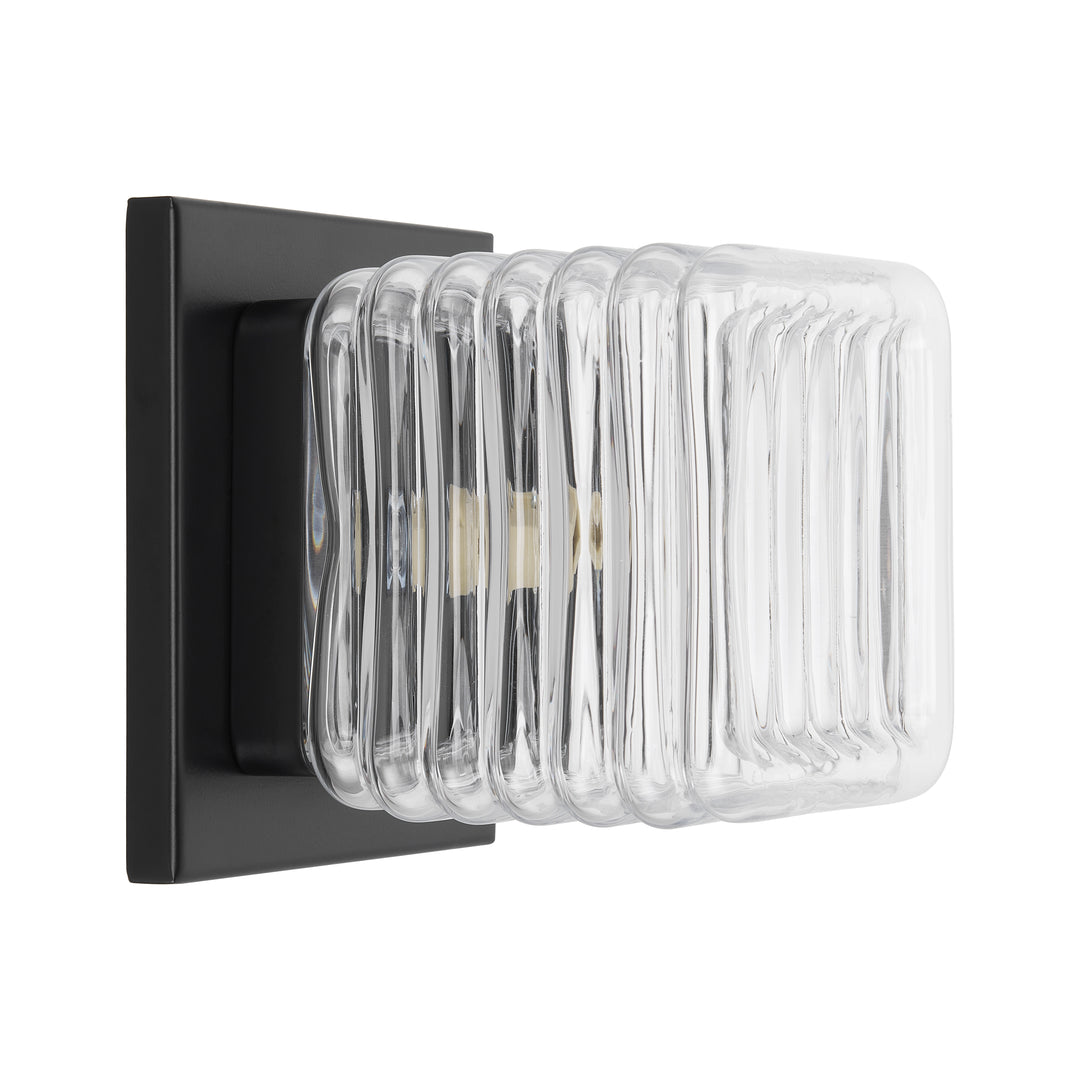 Berkley 1 Light Wall Sconce in Matte Black by Dainolite