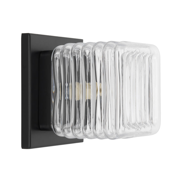 Berkley 1 Light Wall Sconce in Matte Black by Dainolite