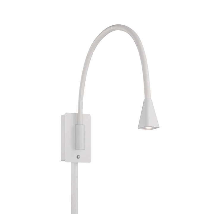 Stretch LED Swing Arm in White by WAC Lighting