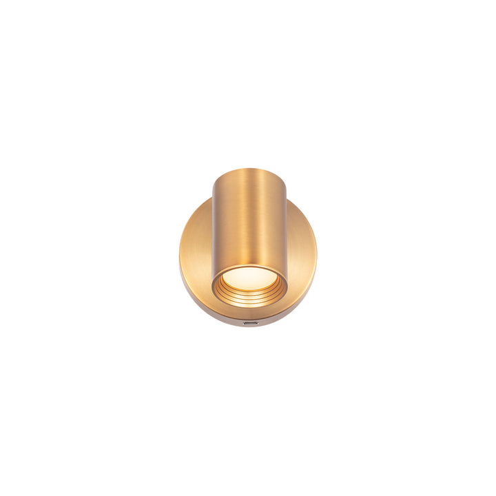 Kepler Swing Arm 3000K in Aged Brass by WAC Lighting