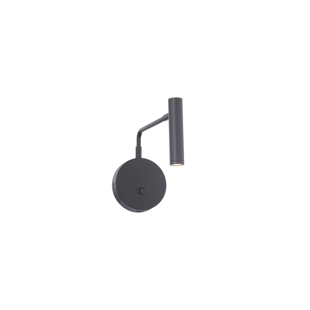 Sprig Swing Arm 3000K in Black by WAC Lighting