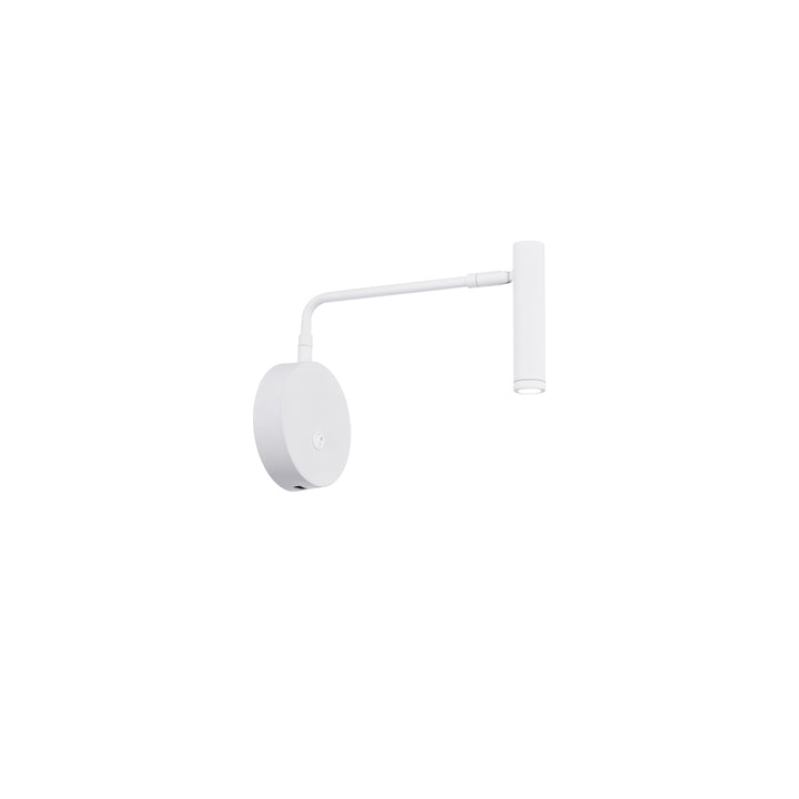 Sprig Swing Arm 3000K in White by WAC Lighting
