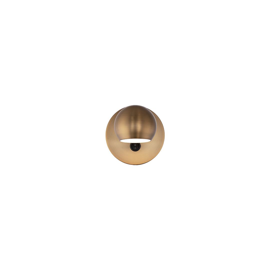 Duplex Task Light 3000K in Aged Brass by WAC Lighting