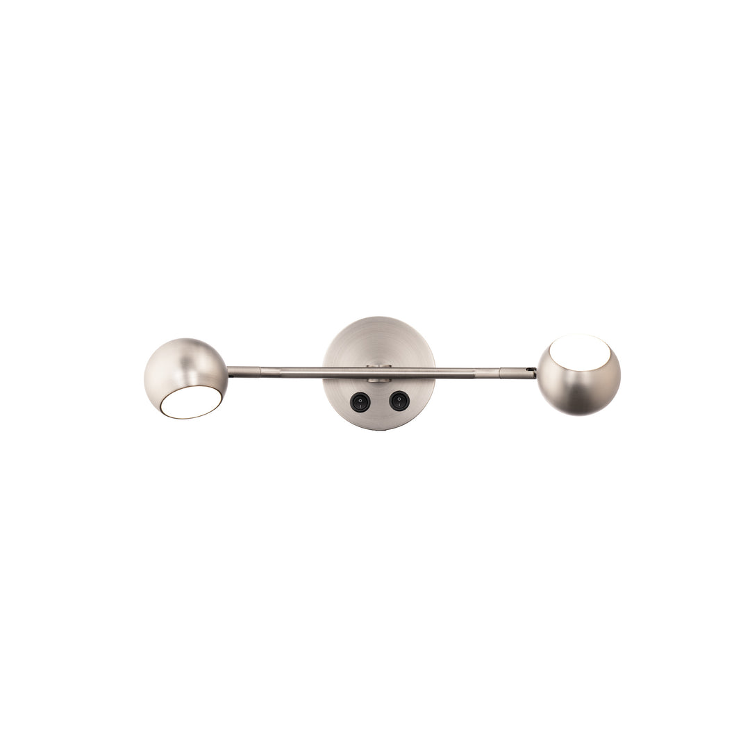 Duplex Task Light 3000K in Brushed Nickel by WAC Lighting
