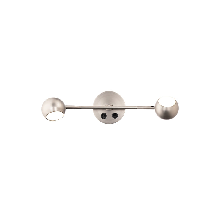 Duplex Task Light 3000K in Brushed Nickel by WAC Lighting