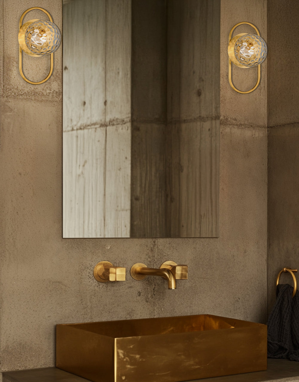 Burlat 1 Light Wall Sconce by Dainolite - view 2