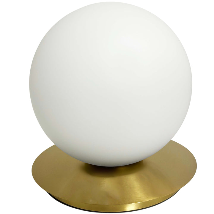 Burlat 1 Light Table Lamp in Aged Brass by Dainolite