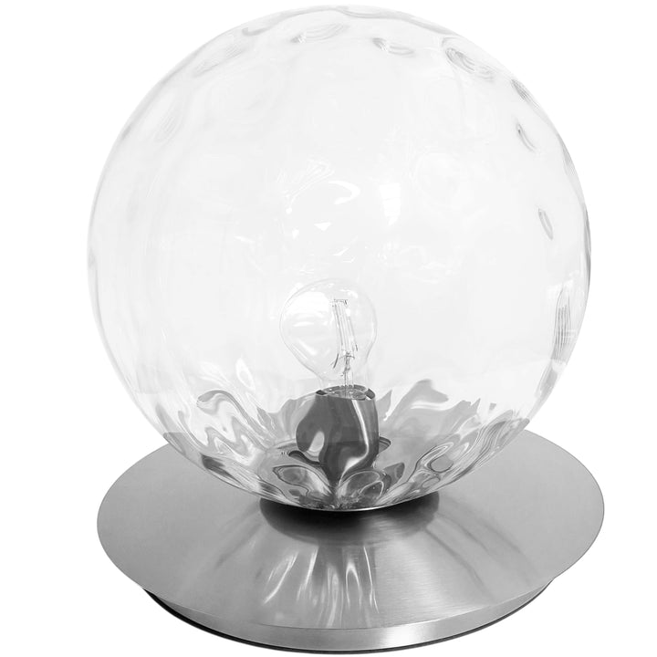 Burlat 1 Light Table Lamp in Polished Chrome by Dainolite