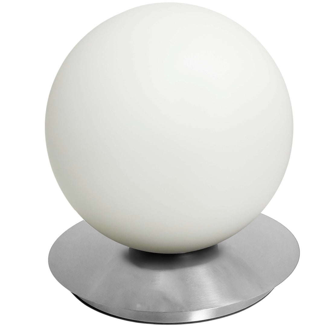 Burlat 1 Light Table Lamp in Polished Chrome by Dainolite