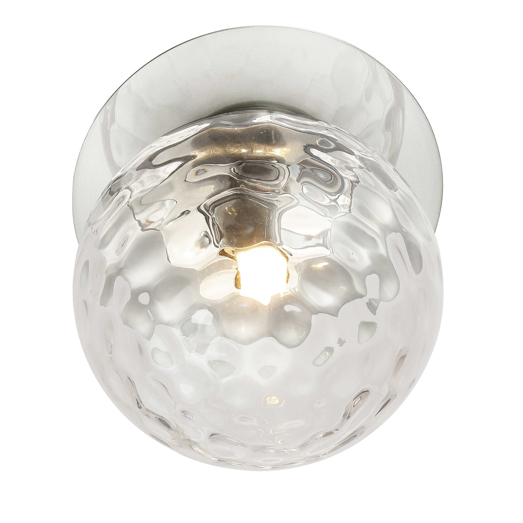 Burlat 1 Light Wall Sconce (BUR-131W) in Polished Chrome by Dainolite
