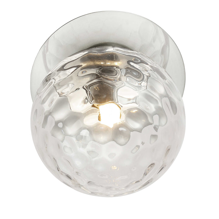 Burlat 1 Light Wall Sconce (BUR-131W) in Polished Chrome by Dainolite