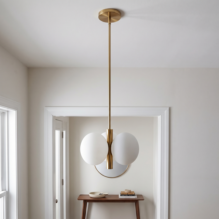 Burlat 3 Light Pendant by Dainolite - view 4