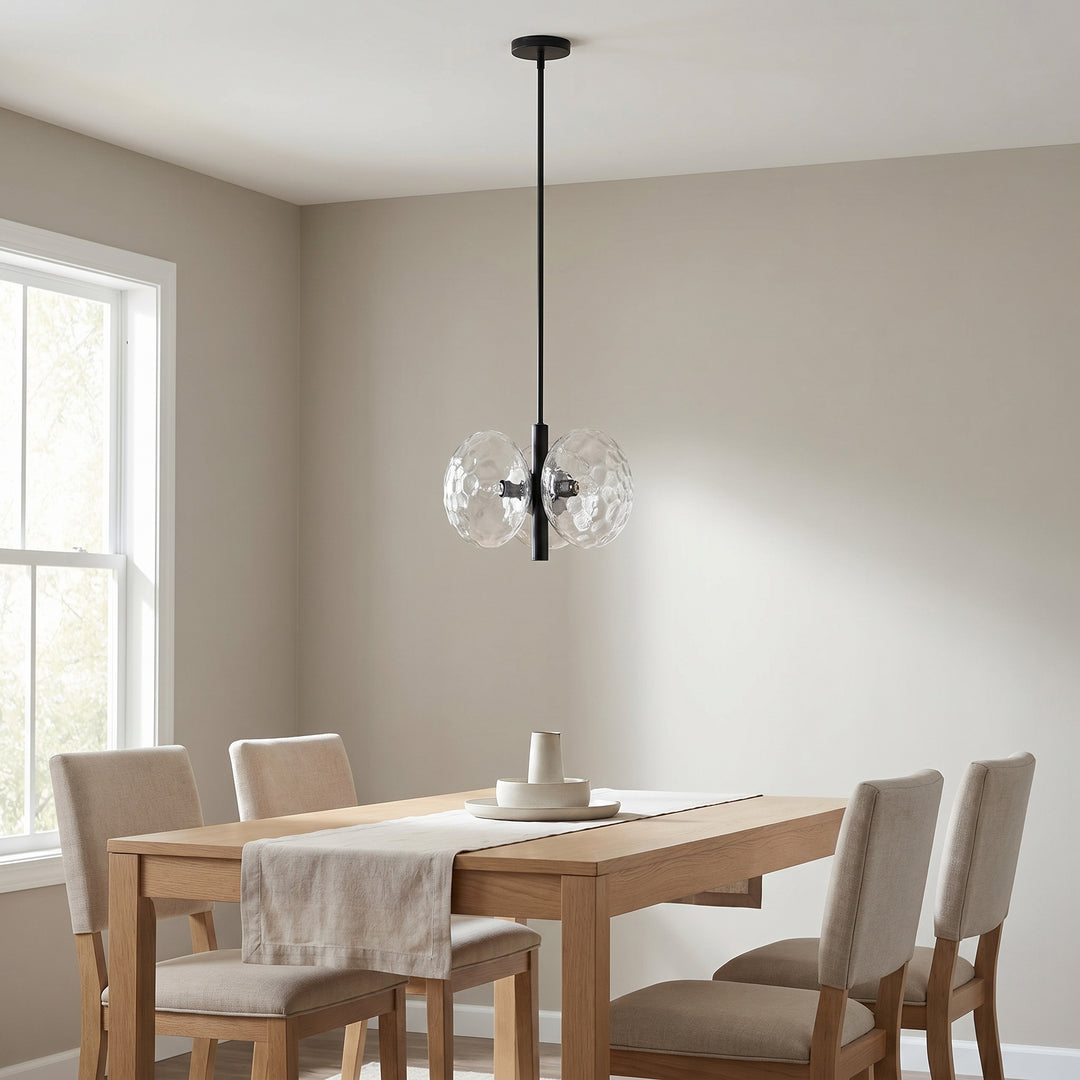 Burlat 3 Light Pendant by Dainolite - view 6