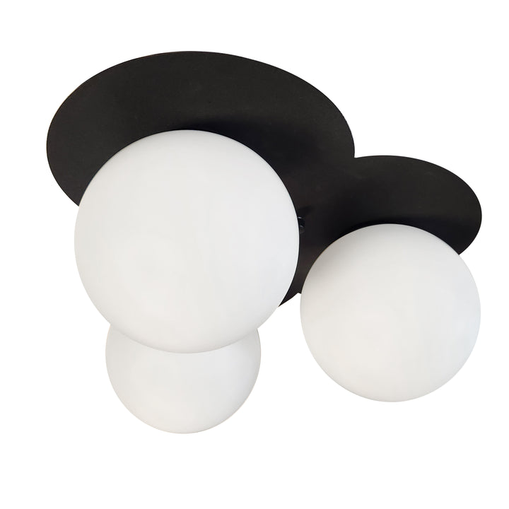 Burlat 3 Light Flush Mount by Dainolite