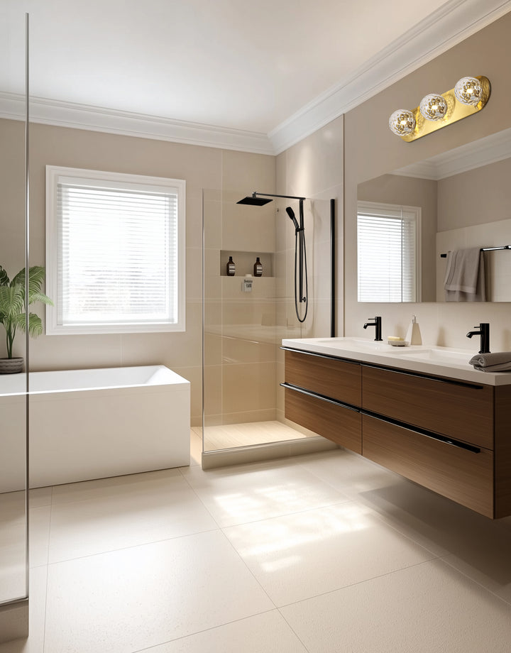 Burlat 3 Light Vanity by Dainolite - view 2