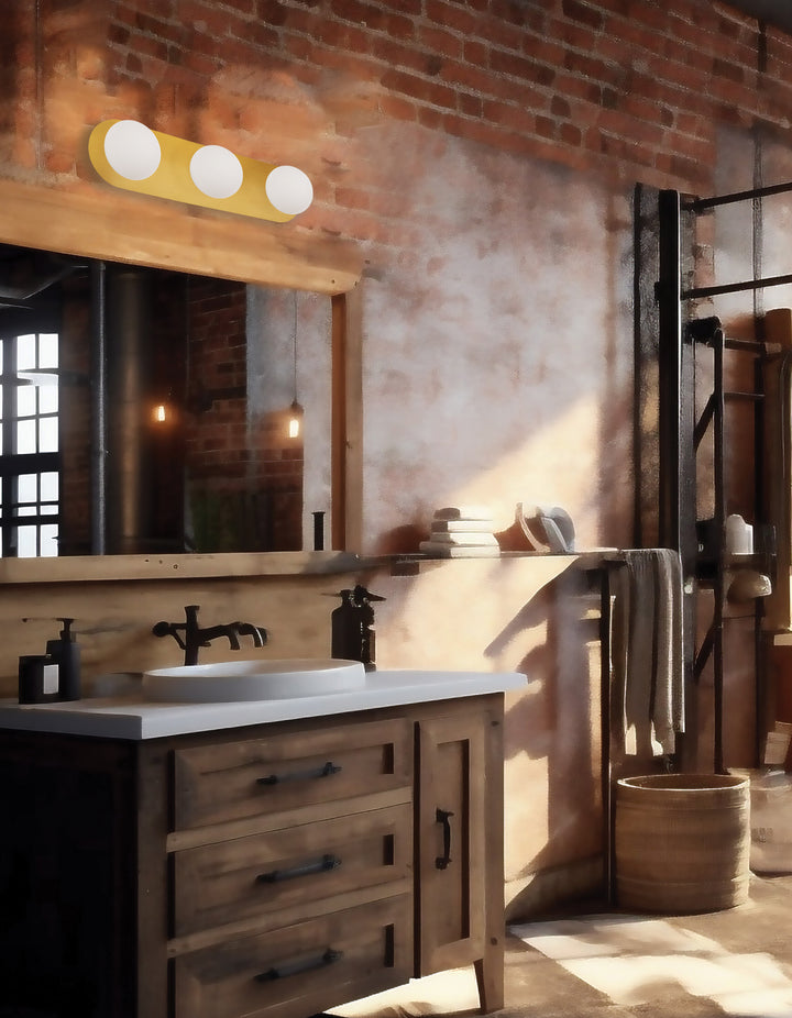 Burlat 3 Light Vanity by Dainolite - view 4