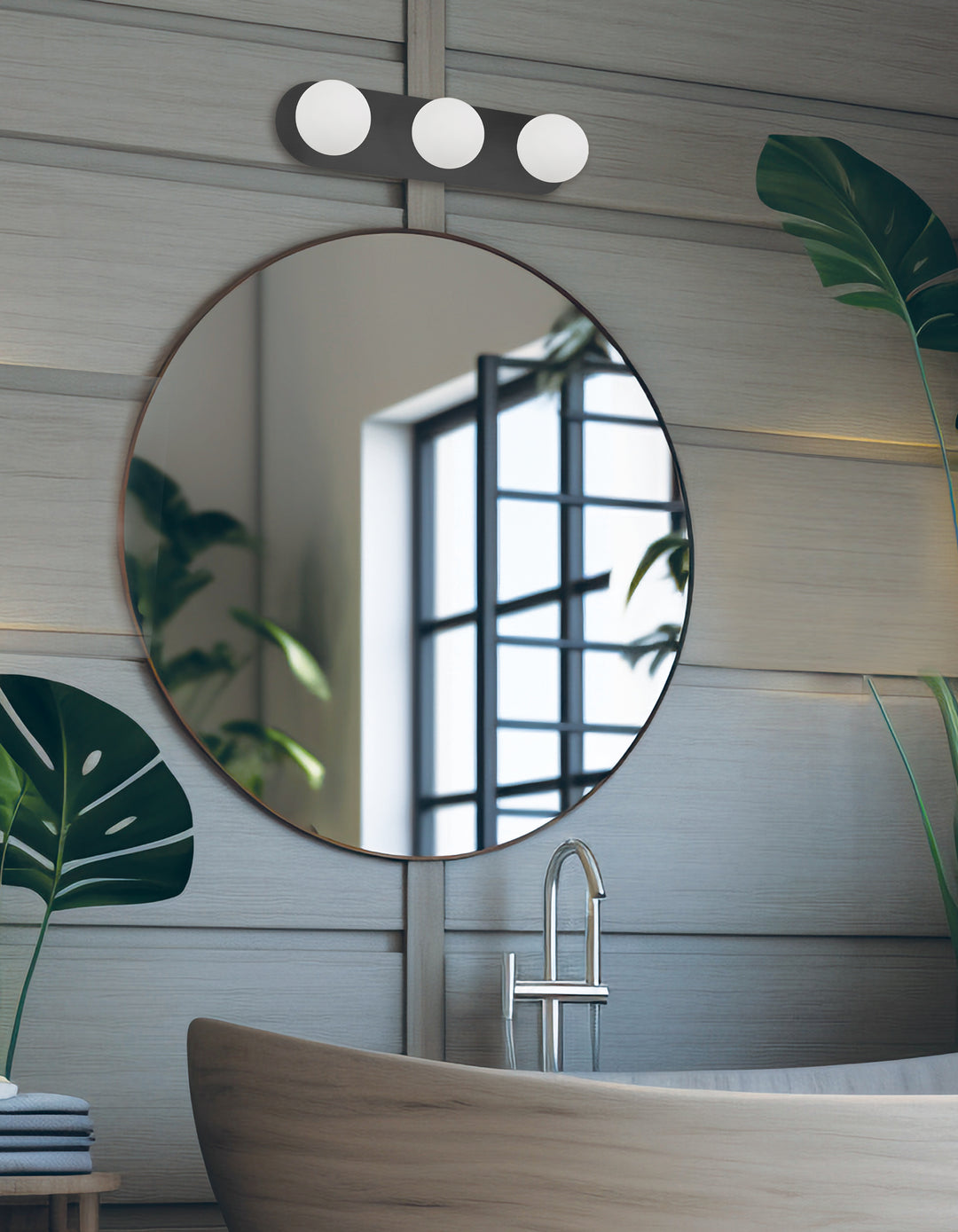 Burlat 3 Light Vanity by Dainolite - view 8