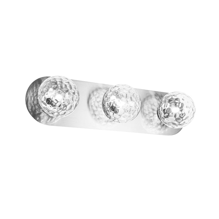 Burlat 3 Light Vanity in Polished Chrome by Dainolite
