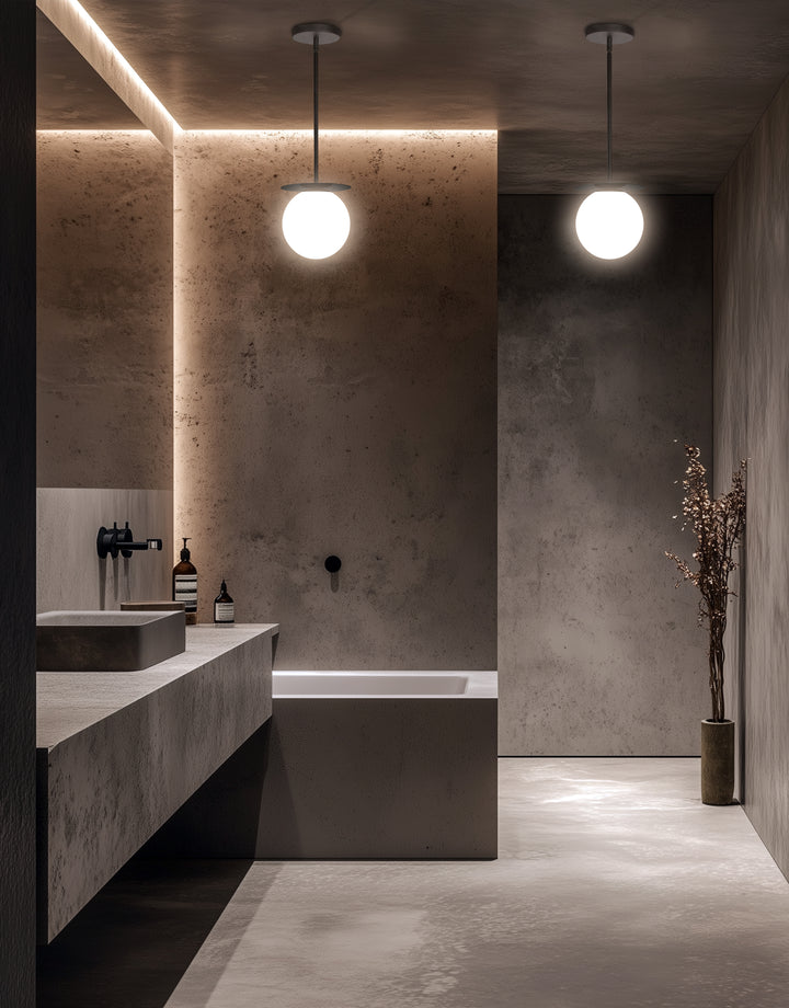 1 Light Burlat Pendant by Dainolite - view 2
