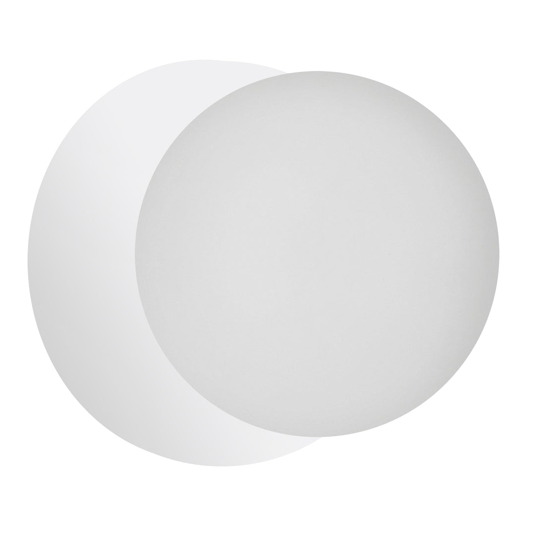 Burlat 1 Light Halogen Wall Sconce in Matte White by Dainolite