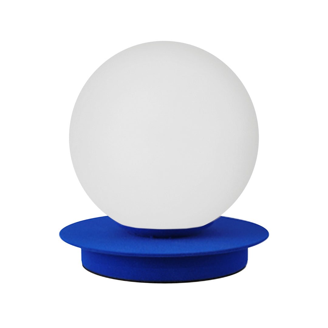 Burlat 1 Light Table Lamp (BUR-61T) in Blue by Dainolite