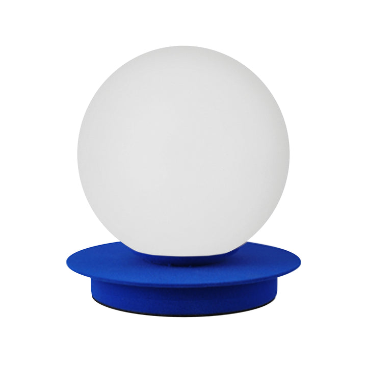 Burlat 1 Light Table Lamp (BUR-61T) in Blue by Dainolite