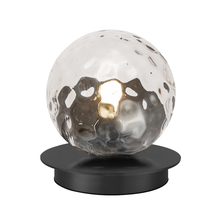 Burlat 1 Light Table Lamp (BUR-61T) in Matte Black by Dainolite