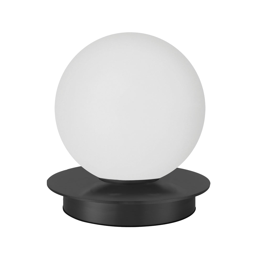 Burlat 1 Light Table Lamp (BUR-61T) in Matte Black by Dainolite