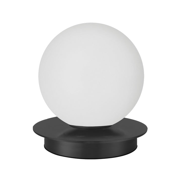 Burlat 1 Light Table Lamp (BUR-61T) in Matte Black by Dainolite