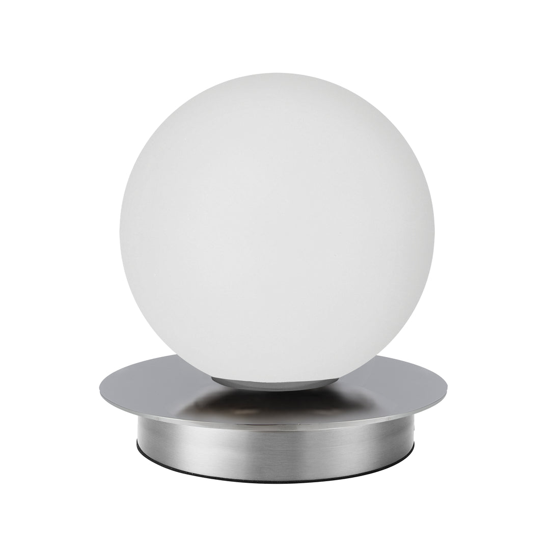 Burlat 1 Light Table Lamp (BUR-61T) in Polished Chrome by Dainolite