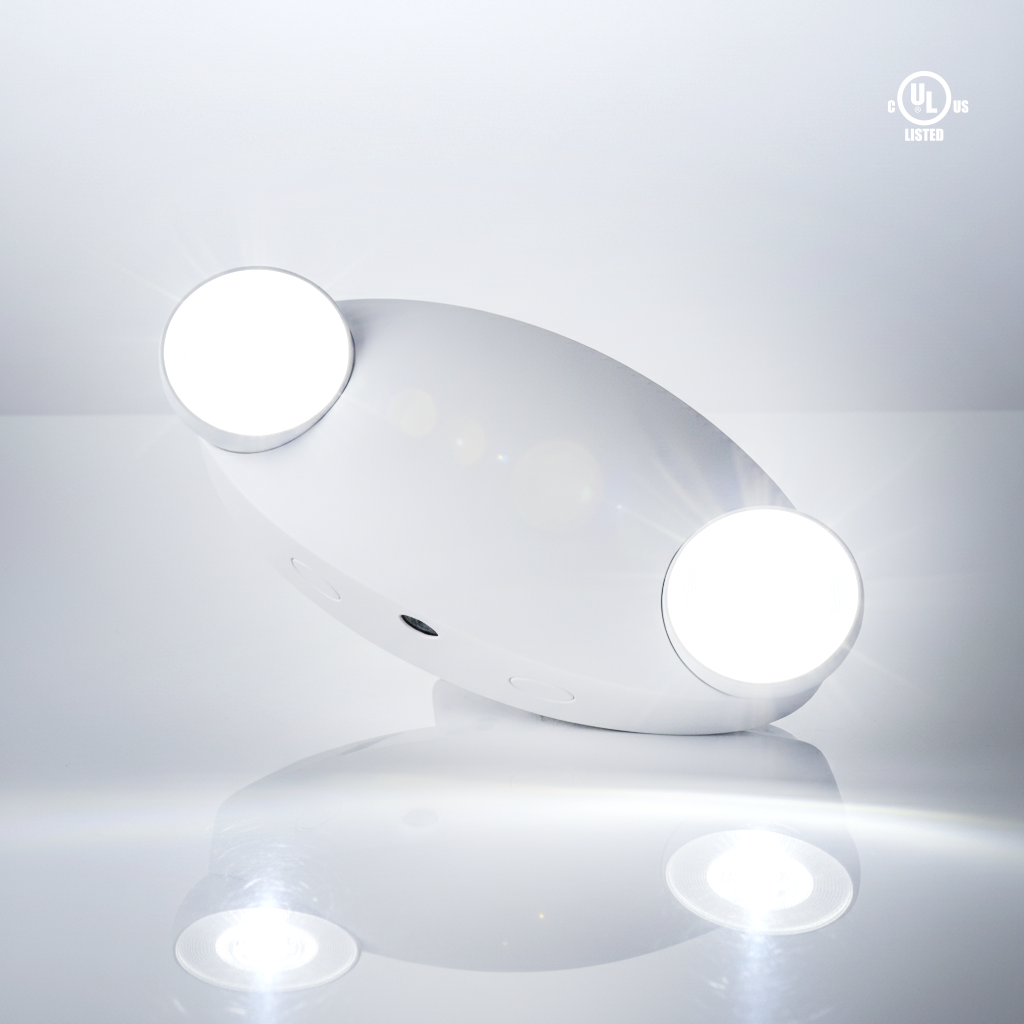 Compact LED Dual Head Emergency Light - OE-C212