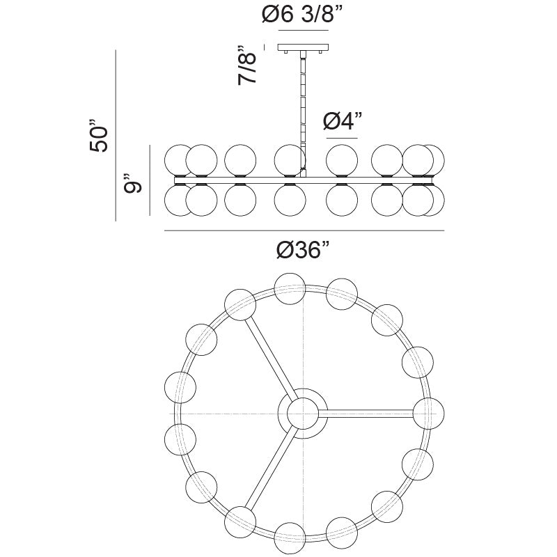 Nimbus - LED Chandelier