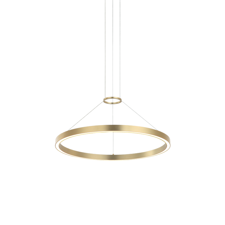 LED Steel Ring Frame Chandelier 3CCT