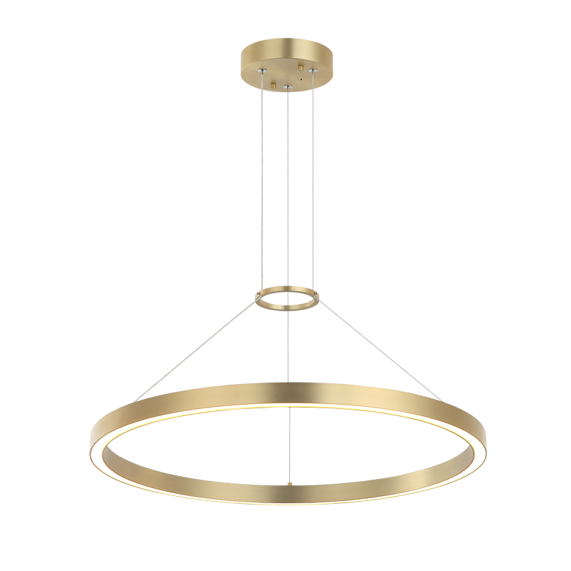 LED Steel Ring Frame Chandelier 3CCT