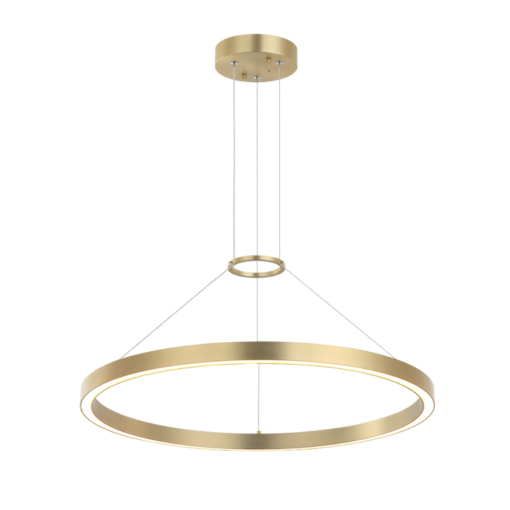 LED Steel Ring Frame Chandelier 3CCT