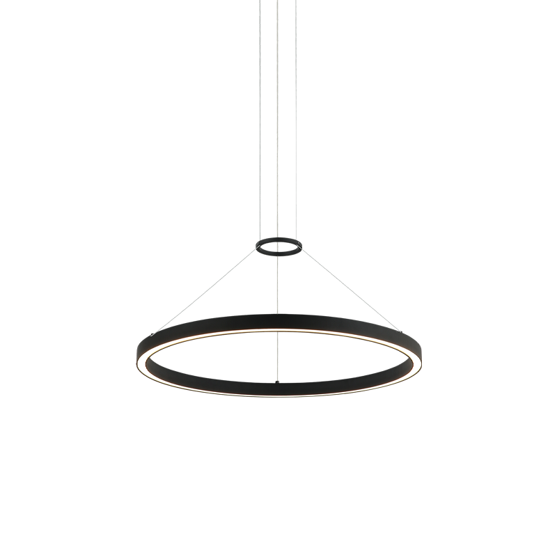 LED Steel Ring Frame Chandelier 3CCT
