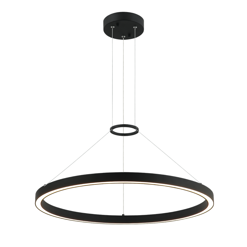 LED Steel Ring Frame Chandelier 3CCT