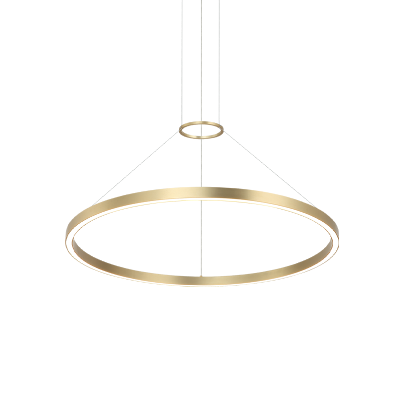 LED Steel Ring Frame Chandelier 3CCT