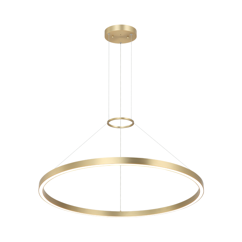 LED Steel Ring Frame Chandelier 3CCT