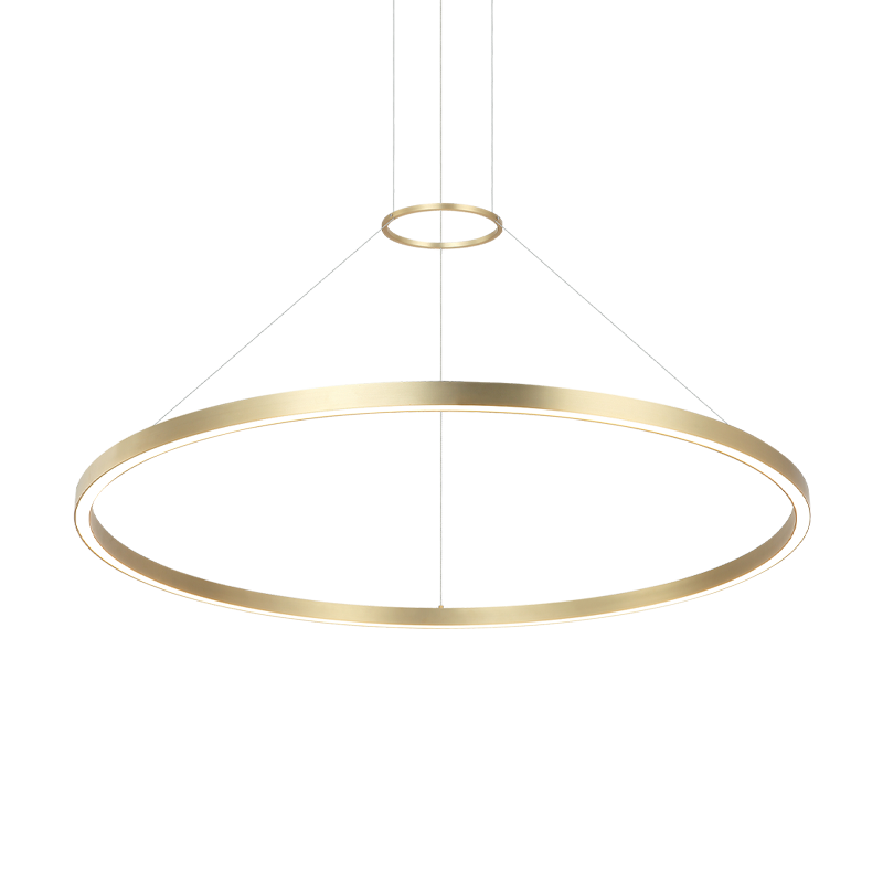 LED Steel Ring Frame Chandelier 3CCT