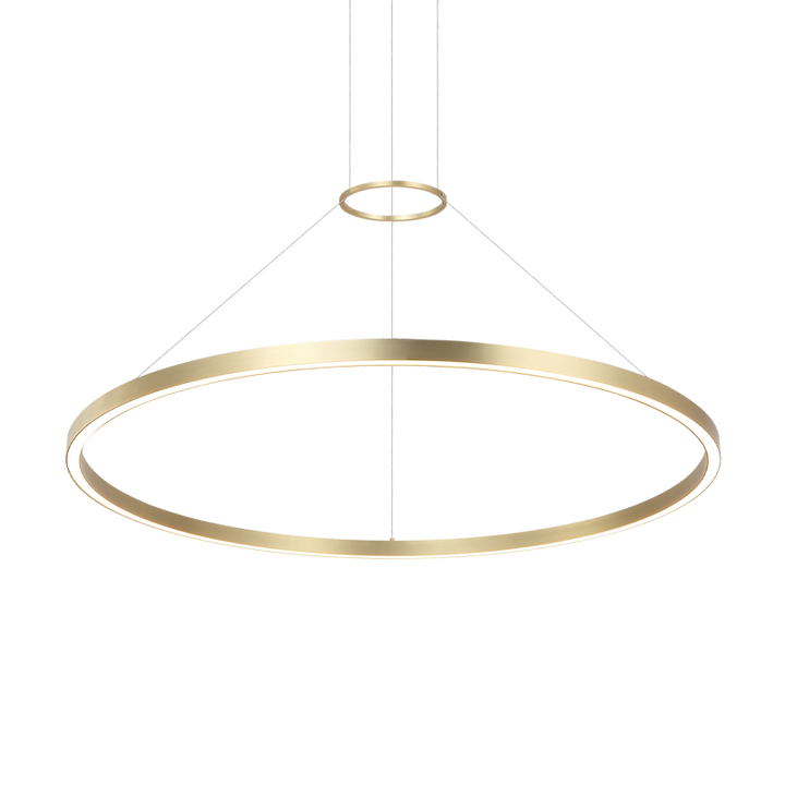 LED Steel Ring Frame Chandelier 3CCT