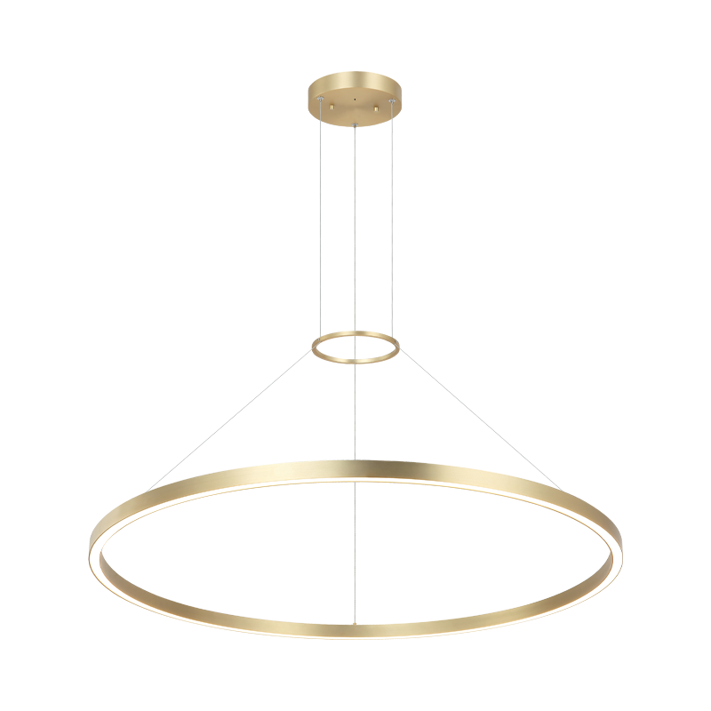LED Steel Ring Frame Chandelier 3CCT
