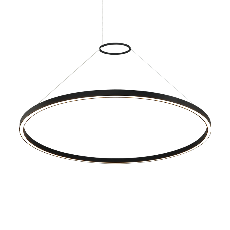 LED Steel Ring Frame Chandelier 3CCT