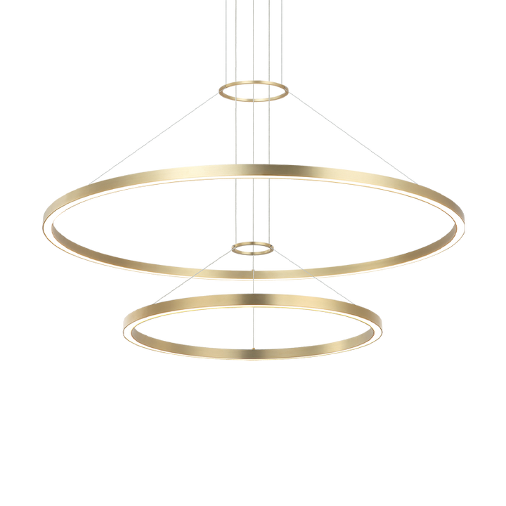 LED Steel Ring Frame Multi Tier Chandelier 3CCT