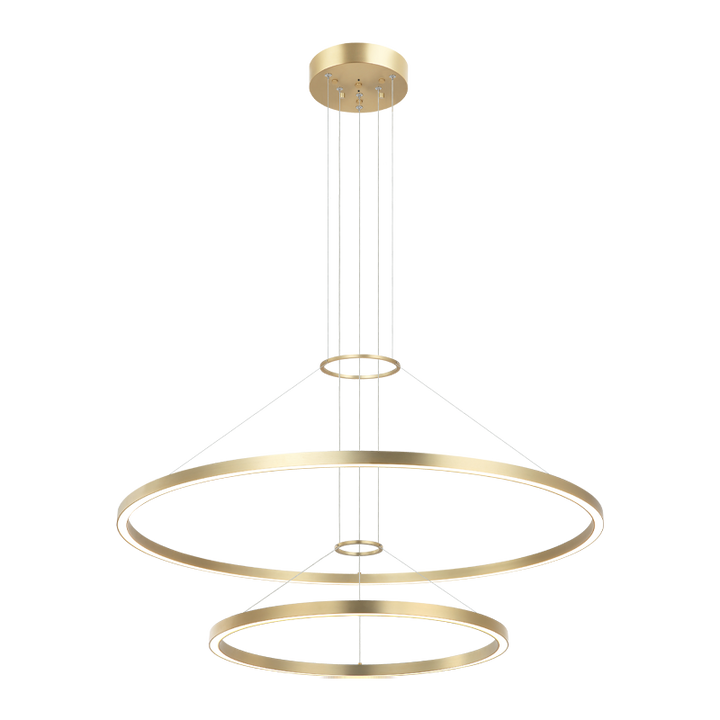 LED Steel Ring Frame Multi Tier Chandelier 3CCT