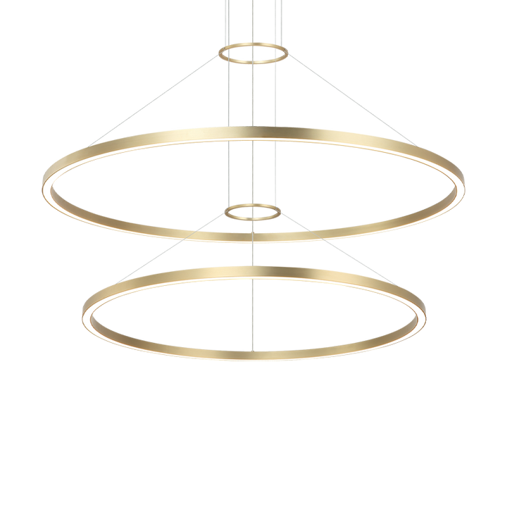 LED Steel Ring Frame Multi Tier Chandelier 3CCT