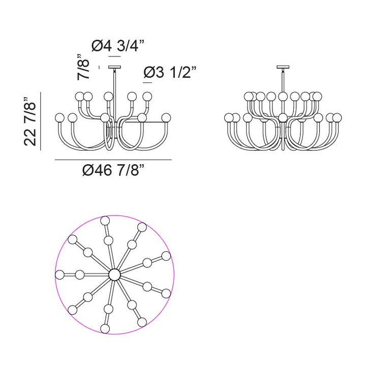 Joelle - LED Chandelier