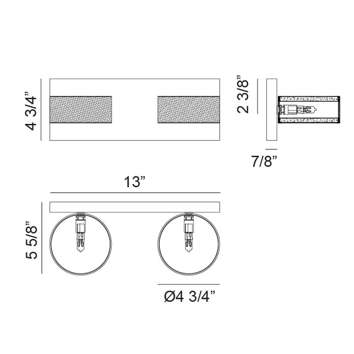 Weatherton - LED Vanity Light