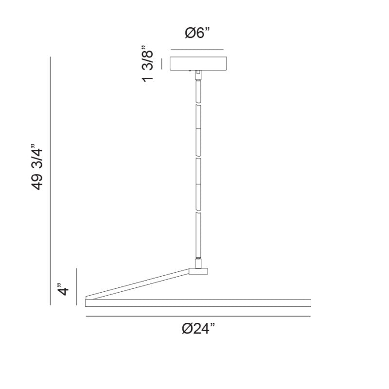 The Trundle - LED 1 Light Chandelier by Matteo Lighting - view 14