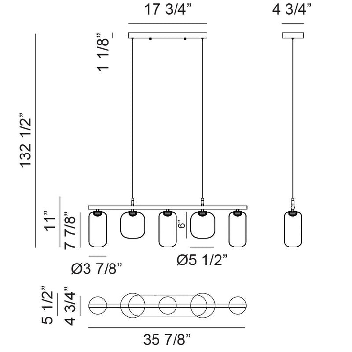 Refrax - LED Chandelier